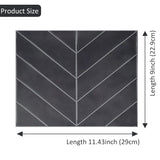 Duże 3D Naklejki Ścienne – Samoprzylepne Płytki | PET | 10 Arkuszy | Wodoodporne