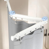 EasyTimes 2025 Składany Zestaw Zasłon Prysznicowych