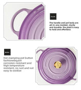 ChefMax 5QT Gietijzeren Emaille Dutch Oven