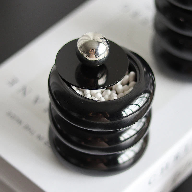 CeramiLux Kreatywny Ceramiczny Słoik do Przechowywania z Pokrywką