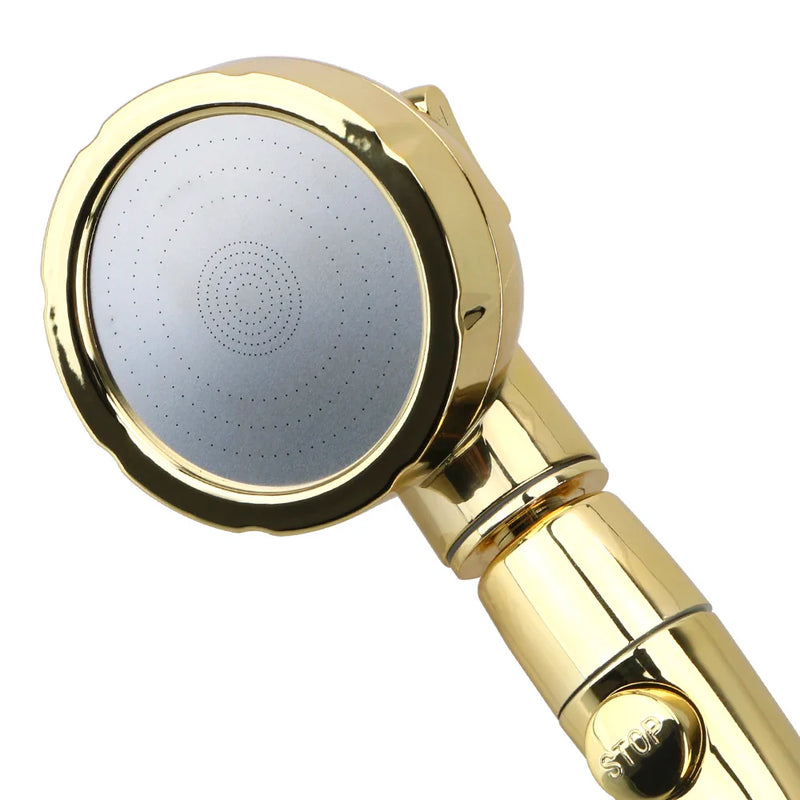 Obrotowa głowica prysznicowa z 3 trybami natrysku