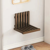 Ultrawąska Składana Ławka Wejściowa – Montowana na Ścianie Bez Wiercenia