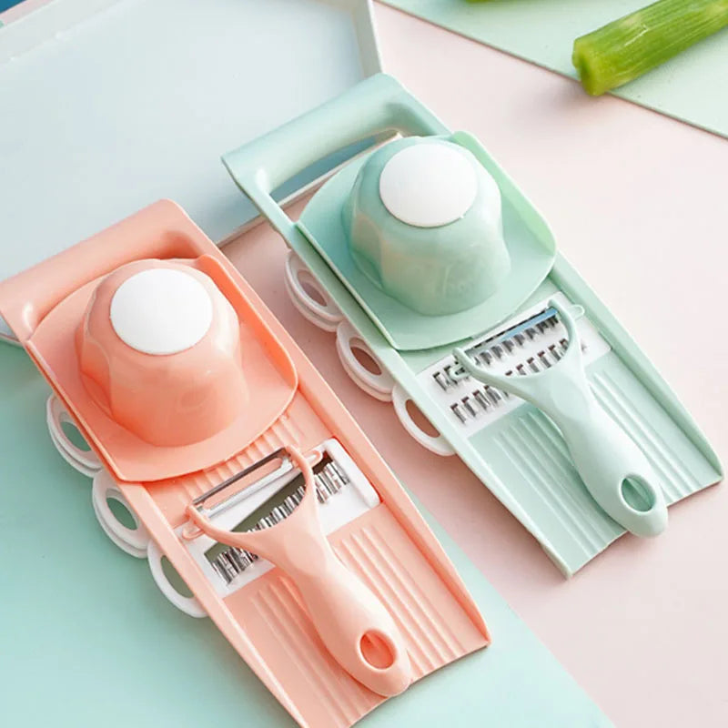 SlicePro – Wielofunkcyjna krajaczka do warzyw i owoców z rączką