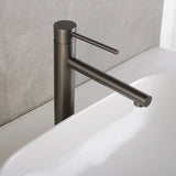 AUREGO Szlifowany Różowe Złoto Kran Łazienkowy