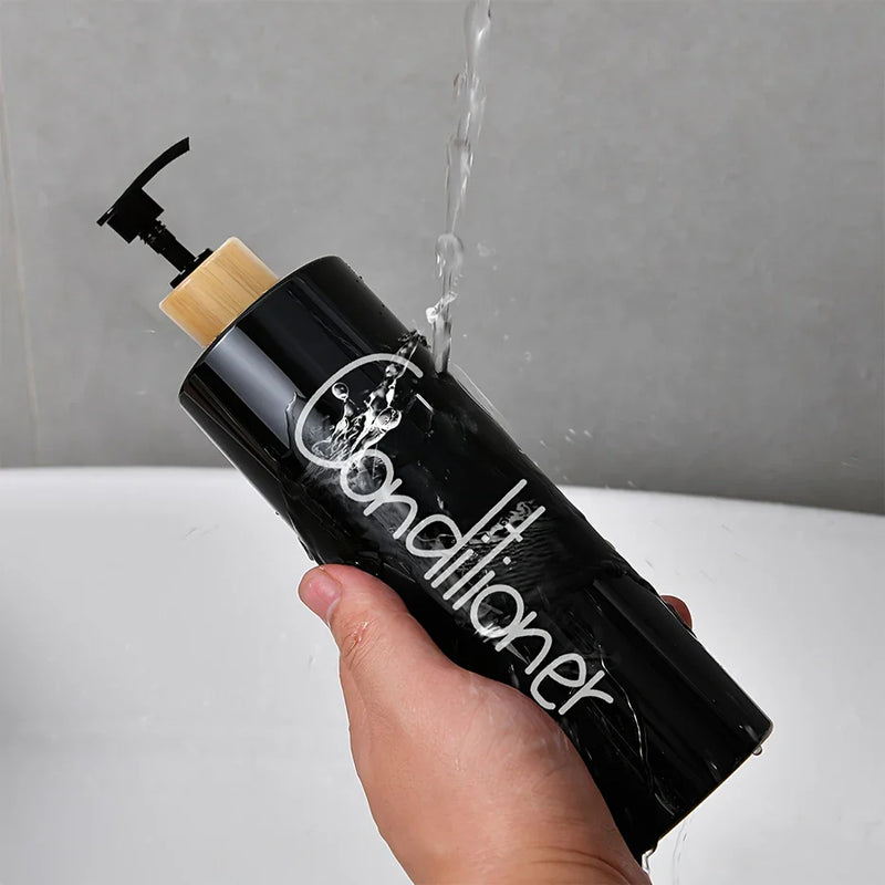 EcoStyle 3-Częściowy Zestaw Dozowników Mydła z Możliwością Uzupełniania - 500 ml