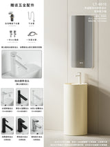 Keramiczna Okładzina Blatu Umywalki | Otwór na Baterię Haplopore