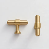 NurlinLux Massief Messing Franse T-Bar Handgrepen