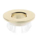 LuxDrain RingCover – Mosiężna Obręcz Przelewu do Umywalki 22–25 mm