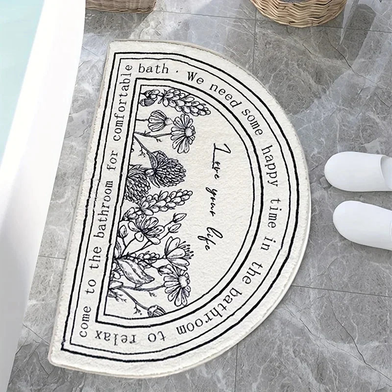 SoftStep Mata Piankowa z Pamięcią Kształtu – Antypoślizgowa, Szybkoschnąca i Nadająca się do Prania – Do Łazienki lub Toalety