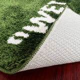 FreshLawn Comfort Mat – Modna Zielona Mata „Wet Grass” z Miękkiego Pluszu