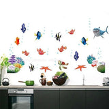 AquaKids 3D Życie Morskie – Samoprzylepne Płytki Ścienne dla Dzieci