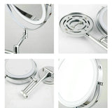 LumiView 8" Ładowalne Lusterko do Makijażu z Oświetleniem