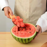 MistrzOwoców Wielofunkcyjny Nóż do Owoców – Krajalnica do Mango i Awokado | Obieraczka ze Stali Nierdzewnej | Precyzyjne Narzędzie Kuchenne do Przygotowywania Owoców