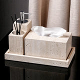 Travertine Élégance Zestaw Łazienkowy