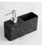 StoneTouch Dozownik do mydła z uchwytem na gąbkę