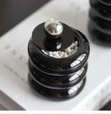 CeramiLux Kreatywny Ceramiczny Słoik do Przechowywania z Pokrywką