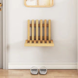 Ultrawąska Składana Ławka Wejściowa – Montowana na Ścianie Bez Wiercenia