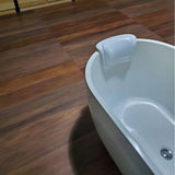 HydroLuxe Antypoślizgowa Poduszka do Kąpieli z Gąbką Silikonową i Pokrowcem z PU