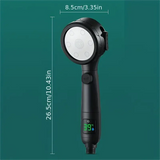 LED Prysznic z Cyfrowym Wyświetlaczem Temperatury | Wysokie Ciśnienie & Oszczędzanie Wody