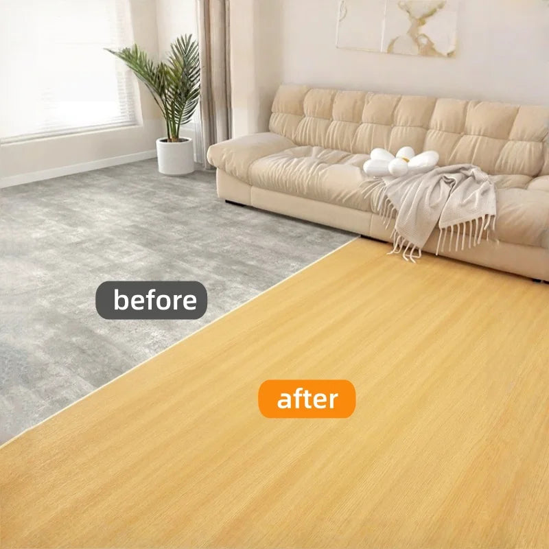 WoodStyle Luxe – Imitacja Drewna Samoprzylepna Podłogowa