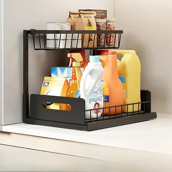 AquaStor Wzmocniona Półka Organizująca do Zlewu Kuchennego