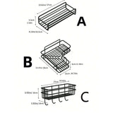 WallPro – Narożna Półka Łazienkowa i Kuchenna do Montażu na Ścianie
