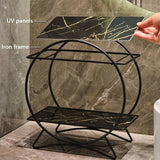 AureliaTower Luksusowy 2-Poziomowy Organizer Kosmetyczny