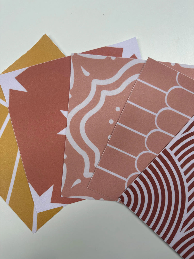 BohoTerracotta Samoprzylepne Naklejki na Płytki