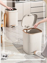 Ciche Kroki Luksusowe Pedały Nożne Kosz na Śmieci