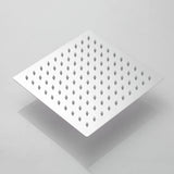 Kwadratowa Deszczownica | Stal Nierdzewna SUS304 | Wysokie Ciśnienie | Montaż Sufitowy