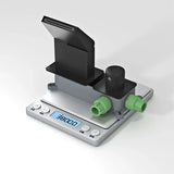 Zlewozmywakowa bateria z oświetleniem LED – montaż ścienny | 2 otwory | ciepła i zimna woda | mosiądz