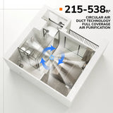 PureBreathe 2-w-1 Oczyszczacz Powietrza z Nawilżaczem