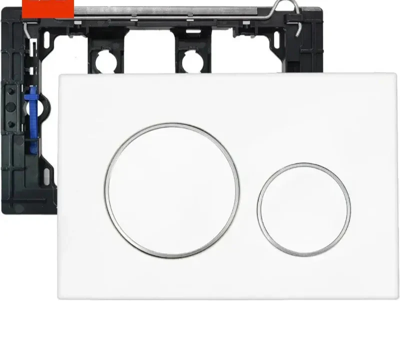 Toaletowy przycisk spłukujący | Podwójna funkcja spłukiwania | Kompatybilny z Geberit Sigma 20