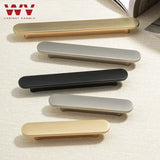 Nowoczesna Rękojeść Meble – Ocynk | Rozstaw otworów 64 mm | Do szuflad i drzwi