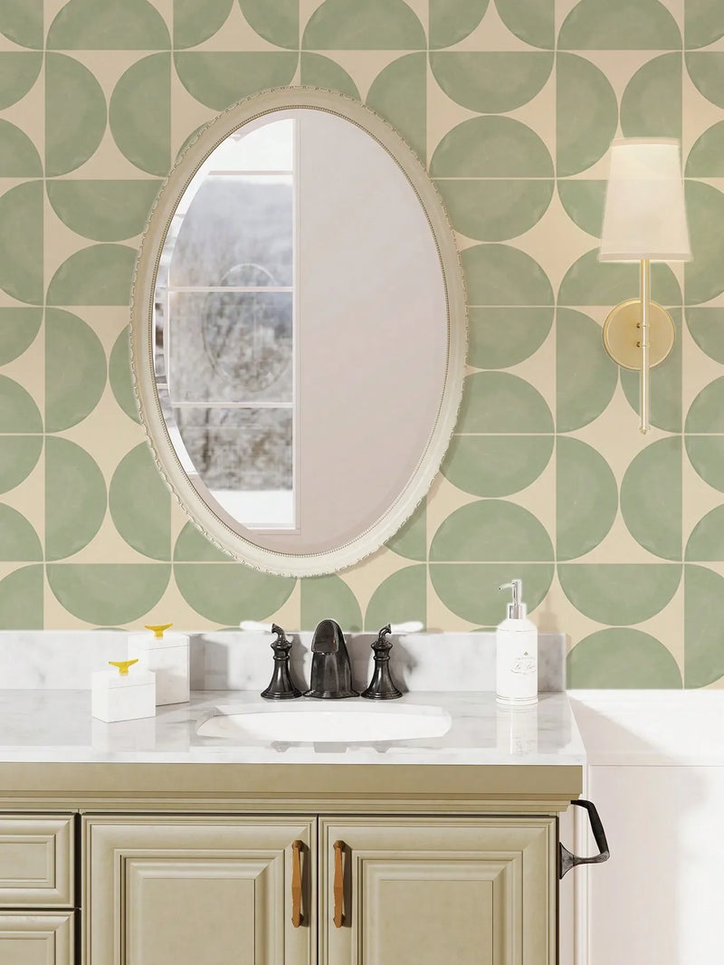 NordicTyle – 12-częściowy Skandynawski Zestaw Naklejek Podłogowych