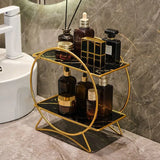 AureliaTower Luksusowy 2-Poziomowy Organizer Kosmetyczny