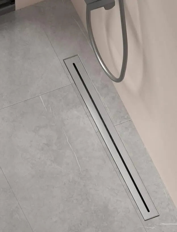 LuxDrain Premium Rynna Prysznicowa - Nierdzewna Wbudowana Odpływ Podłogowy do Łazienki