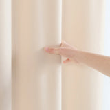 BohoChic Zasłona prysznicowa – Beż/Stare Kość Słoniowa