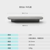 Nowoczesna Rękojeść Meble – Ocynk | Rozstaw otworów 64 mm | Do szuflad i drzwi