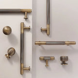 VintageBrass Europejskie Uchwyty Mosiężne