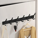 Luksusowy Czarny Hak Aluminiowy Wandkapstok