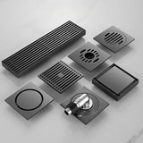 AquaShield Kwadratowa Stalowa Odpływ Podłogowy