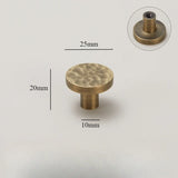 Vintage Mosiężne Uchwyty do Szafek i Szuflad