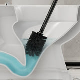 CzystaForma WallBrush – Wisząca Szczotka WC Bez Wiercenia z Dekoracyjnym Wykończeniem Drewnopodobnym