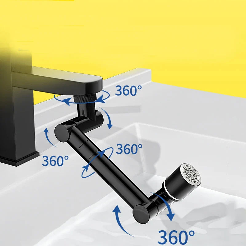 FlexiFlow 360° Obrotowa i Wysuwana Głowica Prysznicowa