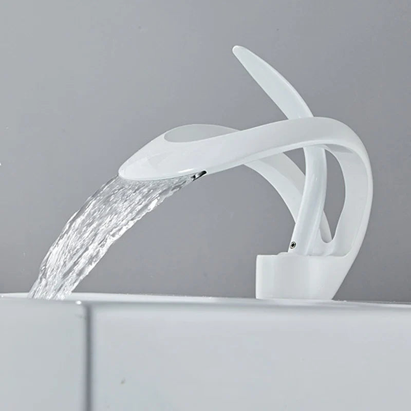 AquaLuce Wodospadowa Bateria Umywalkowa