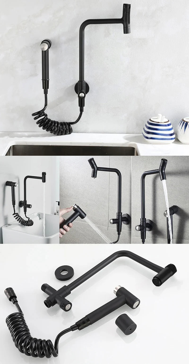 StalFlow Zewnętrzny i Wewnętrzny Kran Kuchenny RVS