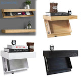 MagicVault Ukryta Półka Ścienna – Wisząca Półka z Tajnym Schowkiem