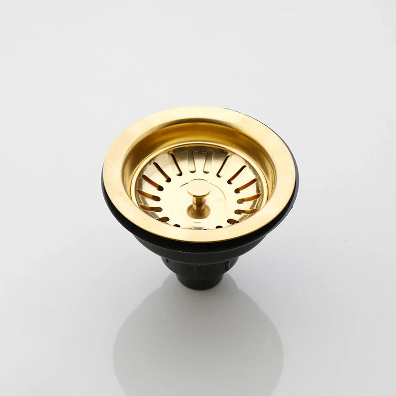 Korek i sitko do zlewu AquaGuard ze stali nierdzewnej