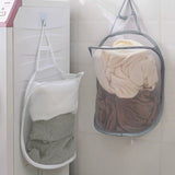 FlexiStore Składana Wisząca na Ścianie Kosz na Bieliznę